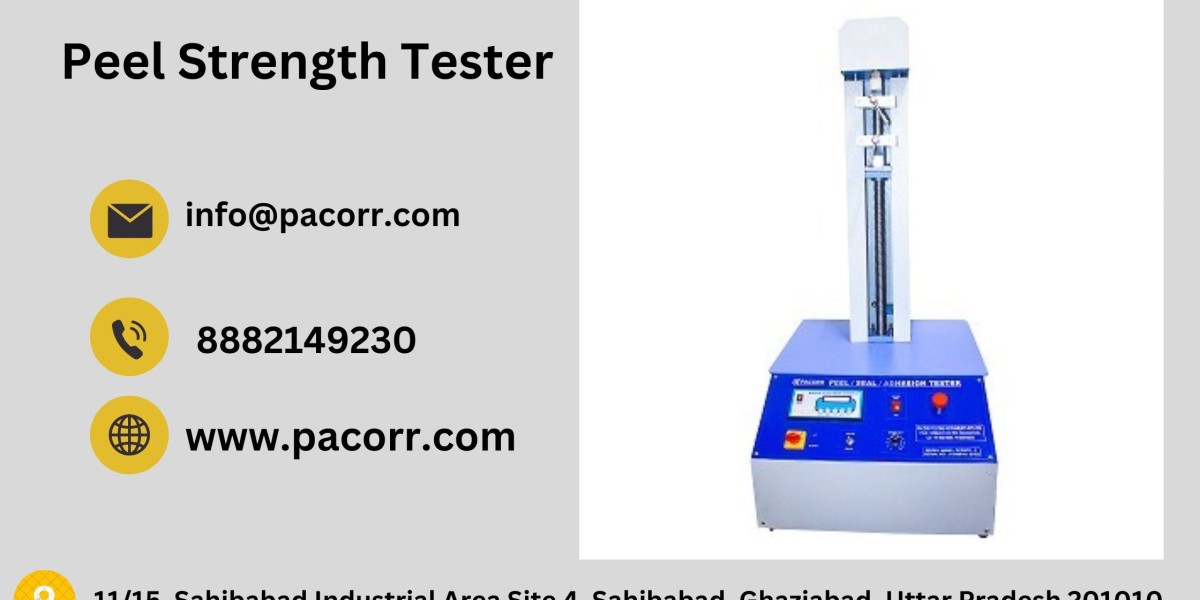 The Ultimate Guide to Adhesion Testing: How Pacorr’s Peel Strength Tester Improves Product Quality"