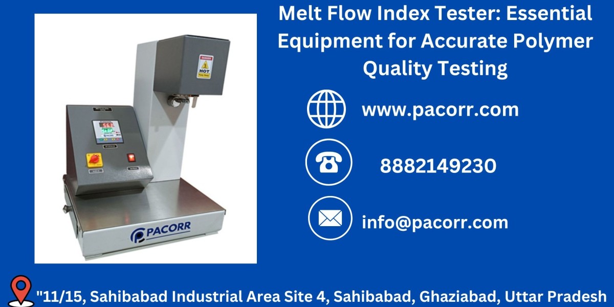 Pacorr’s Melt Flow Index Tester: Perfect for Evaluating Melt Flow Properties in Thermoplastics