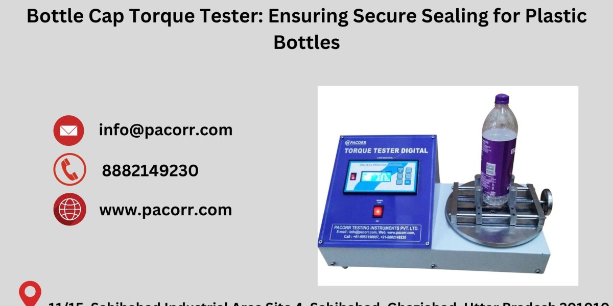 Explore the Features and Benefits of the Bottle Cap Torque Tester for Plastic Bottles and Containers